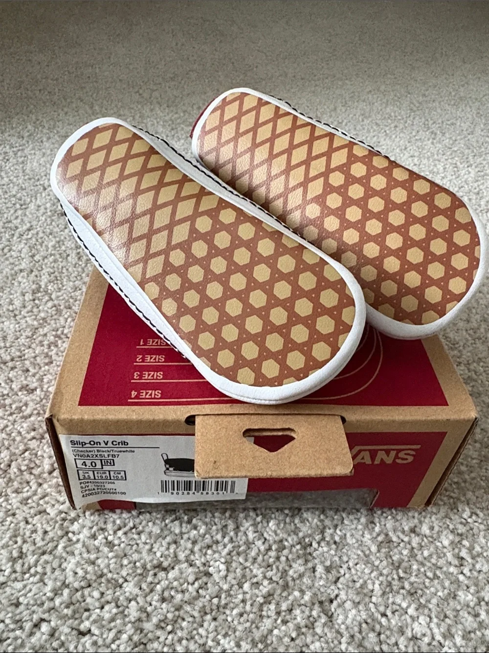 Slip-on v crib